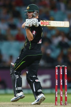 Cameron White was axed to make way for the return of Glenn Maxwell.