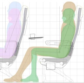 The new seats are designed to reduce muscle fatigue.