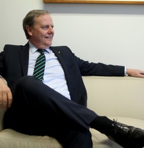 Relaxed: Former federal treasurer Peter Costello is to appear before a Senate  hearing.