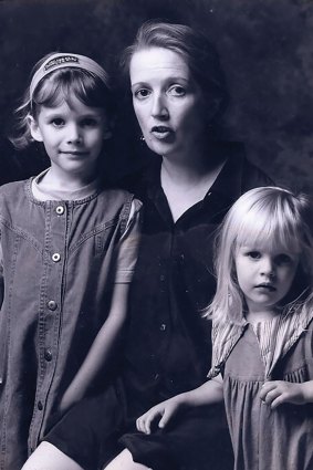 Jane Caro, with her daughters, Polly and Charlotte, from her memoir Plain-speaking Jane, published by Pan Macmillan Australia.