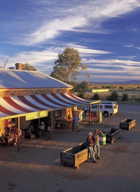 The Prairie Hotel at Parachilna in the Flinders Ranges, South Australia.