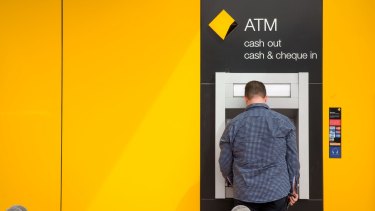The number of ATM withdrawals in January was down by 7.7 per cent on last year.