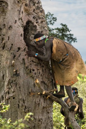 Hadzabe hunter.