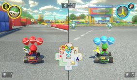 Mario Kart 8 Deluxe reaches near-perfection on the Nintendo Switch.