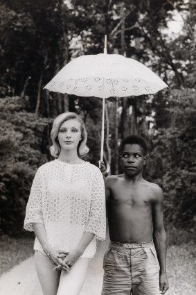In Papua New Guinea, 1960s. Unidentified model. 
