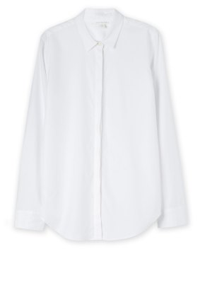Trenery Clean White shirt, $129.
