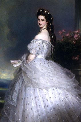 Empress Elizabeth 'Sissi' of Austria.