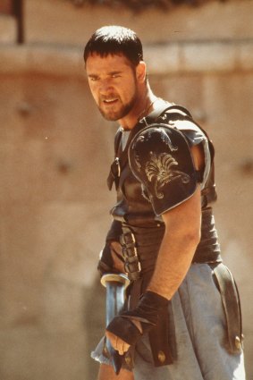 Russell Crowe portrayed a gladiator in the hit film of the same name.