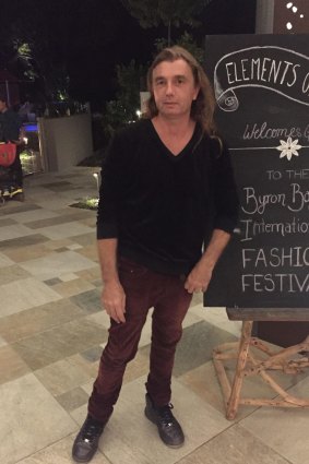 Clint Hurrell, artistic director of the Byron Bay International Fashion Festival.