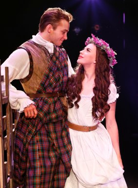 Rohan Browne as Tommy and Genevieve Kingsford as Fiona.