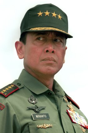 Wiranto was chief of the Indonesian armed forces in 1999.