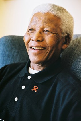 Nelson Mandela in 2004.