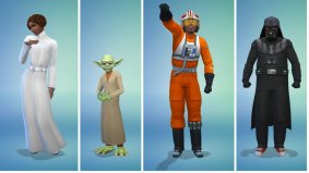 The Sims 4's new Star Wars outfits.