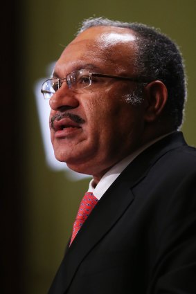 Prime Minister of Papua New Guinea Peter O'Neill.