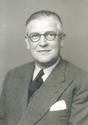 Sir Archibald McIndoe in 1949. He had an intuitive understanding of what his patients needed to heal psychologically. 

