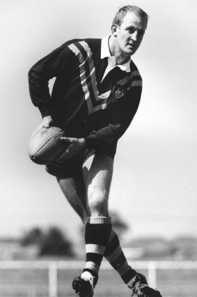 Johnny Raper in his Australian jersey in 1967.