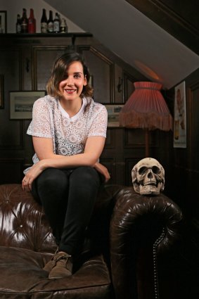 Comedian Laura Dunemann can't help thinking about death.
