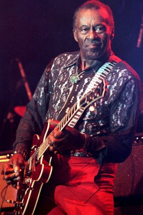 One of the last  surviving giants: Rock'n'Roll legend Chuck Berry.