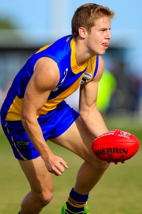 Former Bulldog Howard, playing for Williamstown in 2013, is hopeful of a second chance.