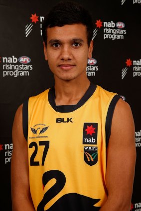 Highly rated South Fremantle product Callum Ah Chee was WA's top draft pick - he heads to the Suns