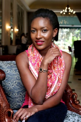 Image consultant and fashion magazine publisher Olive Gachara, 28. 