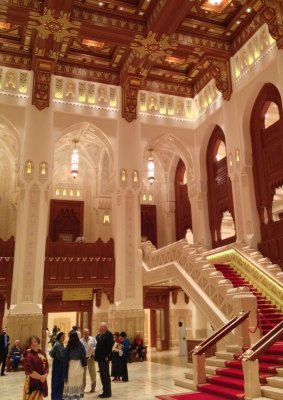 Well suited: Royal Opera House in Muscat.
