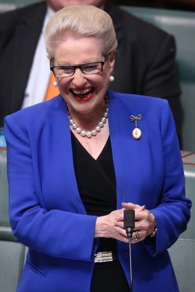 Bronwyn Bishop on Wednesday.