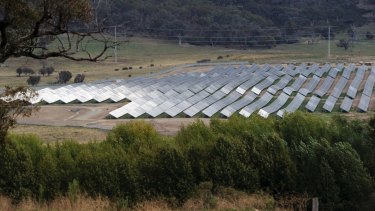 Royalla Solar Farm - support is generally strong from large-scale solar, survey finds.