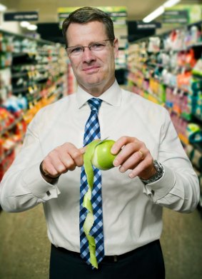 Woolworths chief Grant O'Brien says the supermarket has gained market share at the fastest rate over the past three years.
