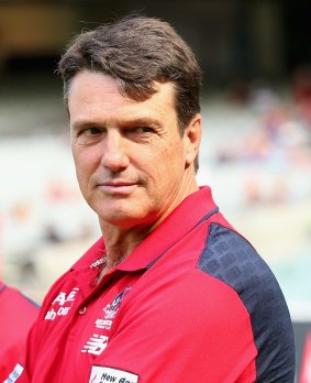 Melbourne coach Paul Roos.
