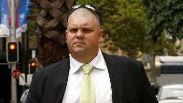 Former mining magnate Nathan Tinkler outside court on January 27.