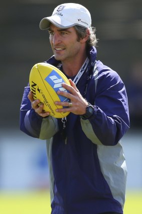 Leaving Fremantle: Brett Kirk was an  assistant coach at the Dockers.