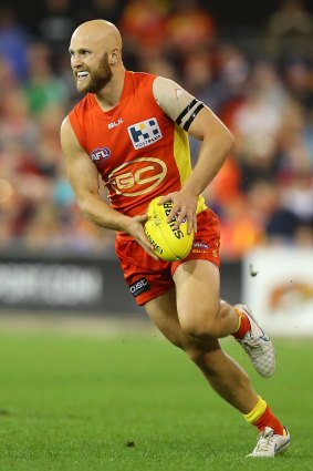 His way: Gold Coast captain Gary Ablett.