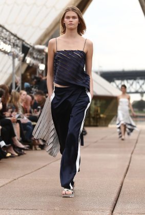 Dion Lee makes trackpants chic. 