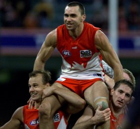 Well respected: Swans legend Paul Kelly. 
