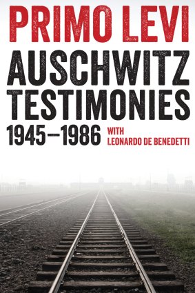 <i>Auischwitz Testimonies</i>, by Primo Levi, with Leonardo De Benedetti.