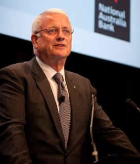 Mr Chaney told NAB's annual general meeting in Perth the company's share price performance over the decade he had been chairman was due to two separate consequences for NAB of the global financial crisis.