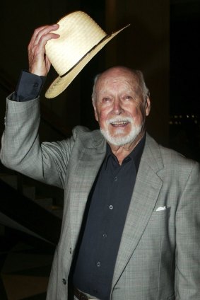 Long-lived: Actor and radio star Bill Kerr at the world premiere of Three Dollars in 2005.