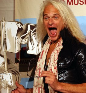 Van Halen's flamboyant frontman David Lee Roth.
