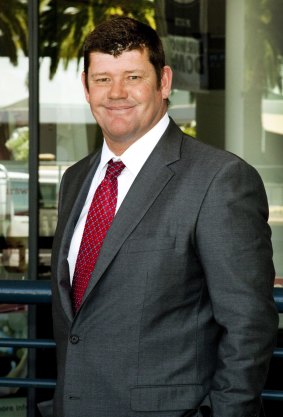 James Packer, chairman of Crown Ltd