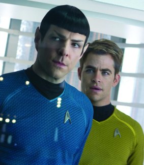 From Spock to Slap: Zachary Quinto (left) will drop the pointy ears to tackle Alex Dimitriades's role in the US remake of <i>The Slap</i>.