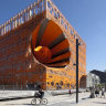 The Orange Cube at The Confluence.