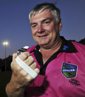 Canberra and District Rugby League referees boss Chris Nightingale.
