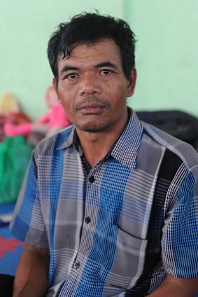 Family of Ketut Purna, son is Nyoman Rauh . Photo: Alan Putra