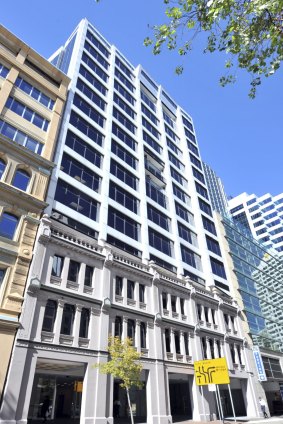 Two plus two: The  Australian Institute of Professional Education has taken space at 160 Sussex Street in Sydney.