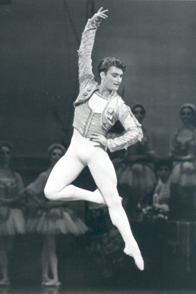 David McAllister in Don Quixote in 1993, while men in ballet are now as accomplished as their female counterparts, it wasn't always that way.