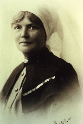 A woman of great character and presence: Matron-in-Chief Grace Margaret Wilson.