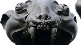 Dashi Namdakov's public sculpture, London, 'She Guardian'
