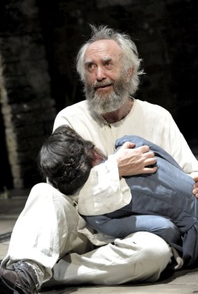 Jonathan Pryce as King Lear at the Almeida Theatre, London, in 2012.
