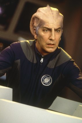 As Doctor Lazarus in Galaxy Quest.